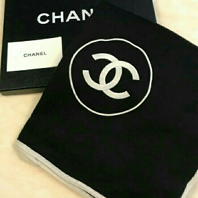 ストール/パシュミナCHANEL カシミヤ大判ストール