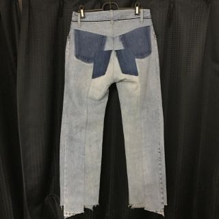 バレンシアガ(Balenciaga)のvetements x levis  再構築デニム(デニム/ジーンズ)