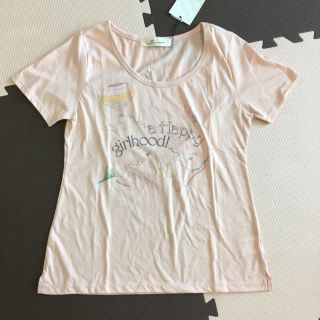 スナイデル(SNIDEL)のSnidel Tシャツ ピンク(Tシャツ(半袖/袖なし))