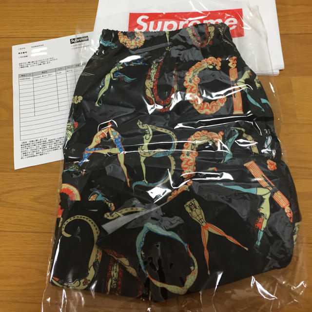 Supreme Alphabet Water Short Mサイズ 黒 水着