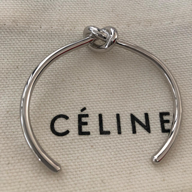 celine - Celine ノット エクストラシンブレスレット バングルの+