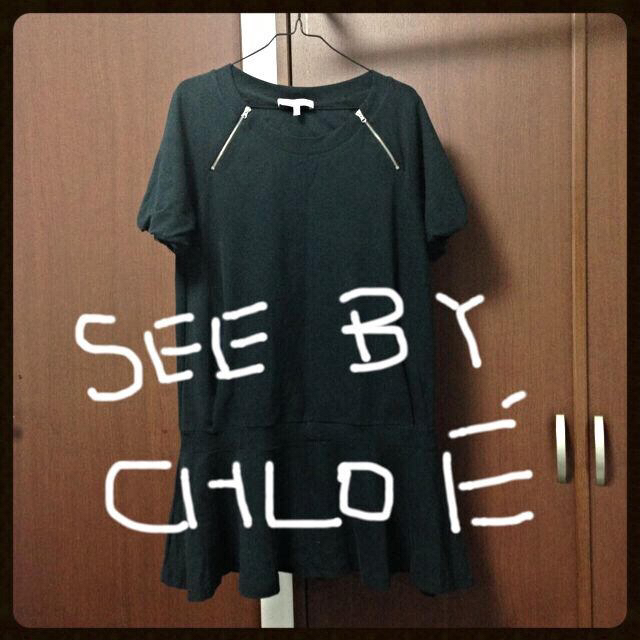 SEE BY CHLOE(シーバイクロエ)のSEE BY CHLOE ワンピース レディースのワンピース(ひざ丈ワンピース)の商品写真