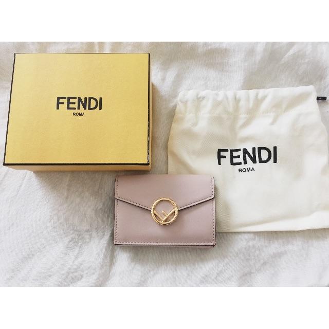 FENDI - 新品同様 FENDI フェンディ ミニ財布 マイクロ三つ折り財布 の