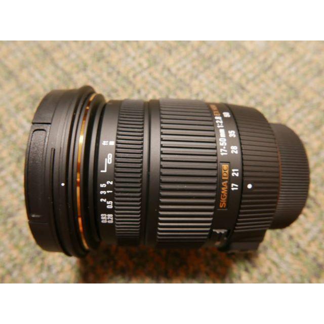 SIGMA(シグマ)のシグマ17-50mm f2.8 EX DC 広角ズーム　　　ニコン用(DX専用) スマホ/家電/カメラのカメラ(レンズ(ズーム))の商品写真