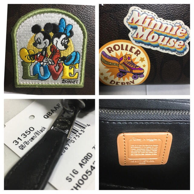 COACH(コーチ)の新作❣️コーチ×ディズニーコラボ長財布 ミッキー×ミニーマウス アラウンドジップ レディースのファッション小物(財布)の商品写真