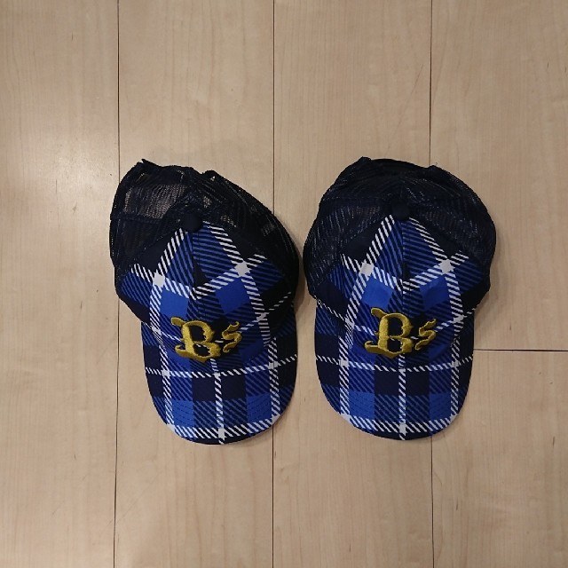 オリックス・バファローズ(オリックスバファローズ)の〈おそろい帽子〉ORIX BUFFALOES キッズ用キャップ  キッズ/ベビー/マタニティのこども用ファッション小物(帽子)の商品写真