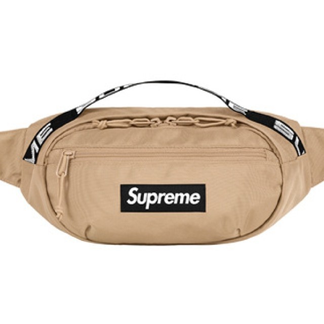 Supreme(シュプリーム)の国内正規品 Supreme Waist Bag 18ss Tan  メンズのバッグ(ウエストポーチ)の商品写真