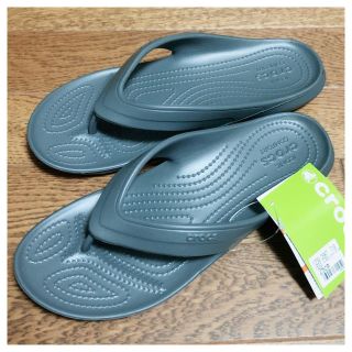 クロックス(crocs)の新品未使用 CROCS クロックス サンダル クラシックフリップ  M7 25(サンダル)