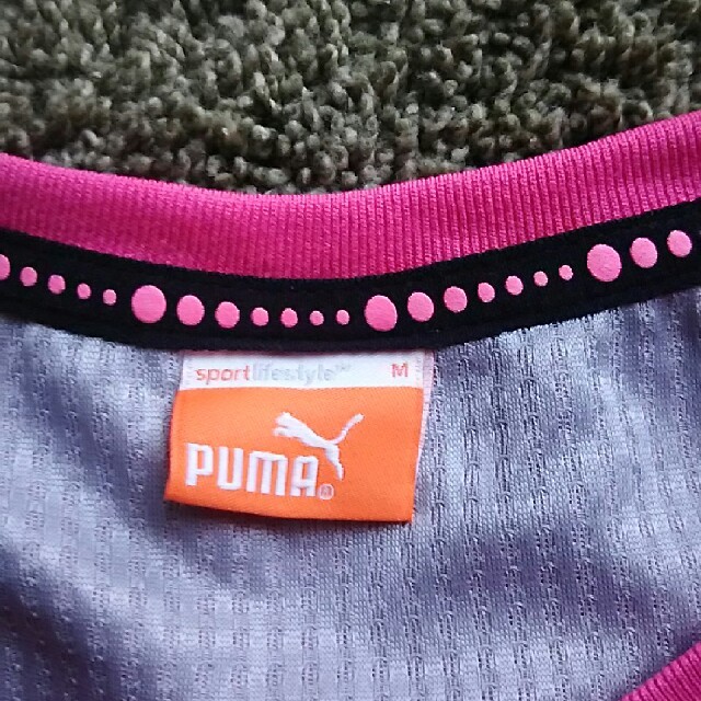 PUMA(プーマ)のプーマ ピンクＴシャツ レディースのトップス(Tシャツ(半袖/袖なし))の商品写真