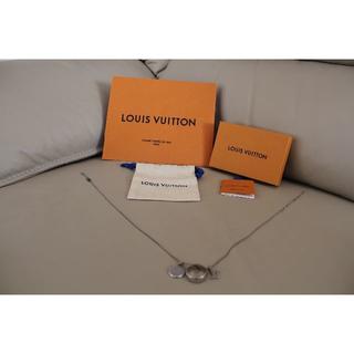 ルイヴィトン(LOUIS VUITTON)のルイ ヴィトン リング ネックレス ペンダント チョーカー M62485 本物(ネックレス)