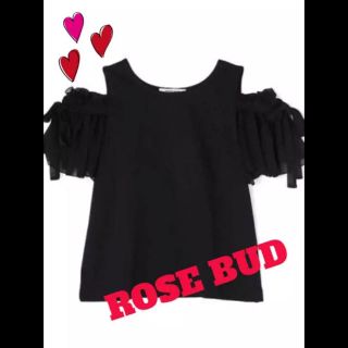 ローズバッド(ROSE BUD)のローズバッド オープンショルダーTシャツ(Tシャツ(半袖/袖なし))