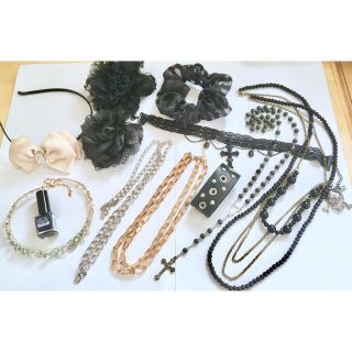 クレアーズ(claire's)のアクセサリー11点セット(ゴシック&ロリータ)(ネックレス)