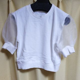 スナイデル(SNIDEL)のマイメロ様専用☆snidel✳袖シースルートップス(Tシャツ(半袖/袖なし))