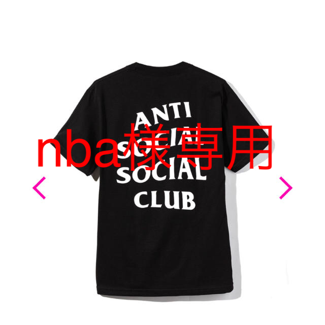 nba様専用 assc ANTI SOCIAL SOCIAL CLUB Logo メンズのトップス(Tシャツ/カットソー(半袖/袖なし))の商品写真