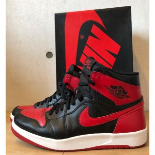 NIKE - AIR JORDAN 1/黒赤/9.5/箱付/ほぼ新品/NIKEの通販 by hiro's ...