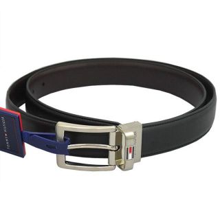 トミーヒルフィガー(TOMMY HILFIGER)のトミー ヒルフィガー ベルト メンズ 人気 ブラック ブラウン リバーシブル(ベルト)