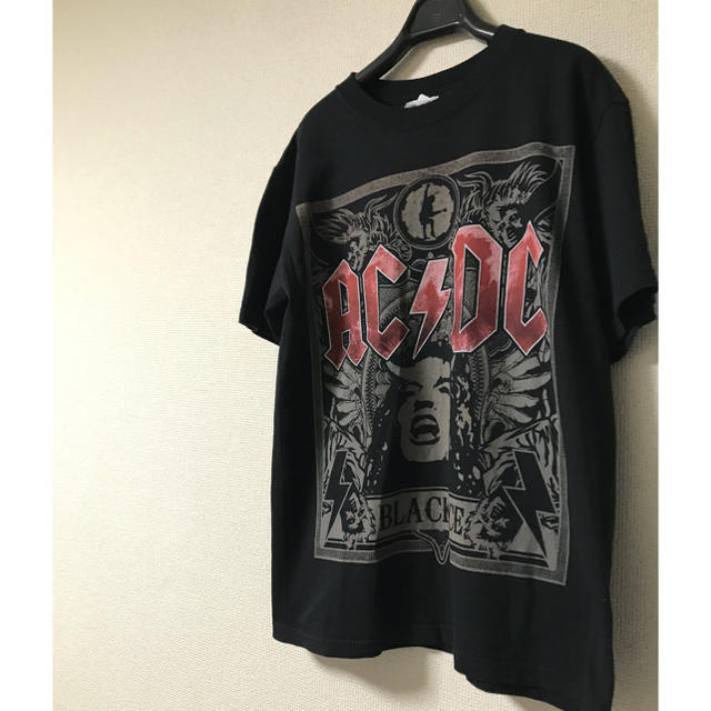 Santa Monica(サンタモニカ)の☆ AC/DC ブラックアイス バンド Tシャツ ☆ レディースのトップス(Tシャツ(半袖/袖なし))の商品写真