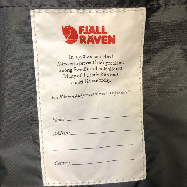 FJALL RAVEN(フェールラーベン)のカンケン リュック レディースのバッグ(リュック/バックパック)の商品写真