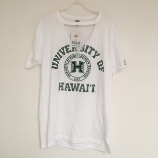 ヴィクトリアズシークレット(Victoria's Secret)のヴィクトリアシークレット PINK ハワイ大学Tシャツ 新品(Tシャツ(半袖/袖なし))