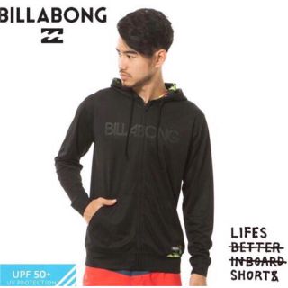 ハーレー(Hurley)の大特価♡BILLABONG ビラボン Mサイズ♦︎パーカーラッシュガード BLK(水着)