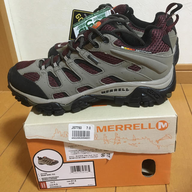 MERRELL(メレル)の新品！メレル モアブゴアテックス 24cm スポーツ/アウトドアのアウトドア(登山用品)の商品写真