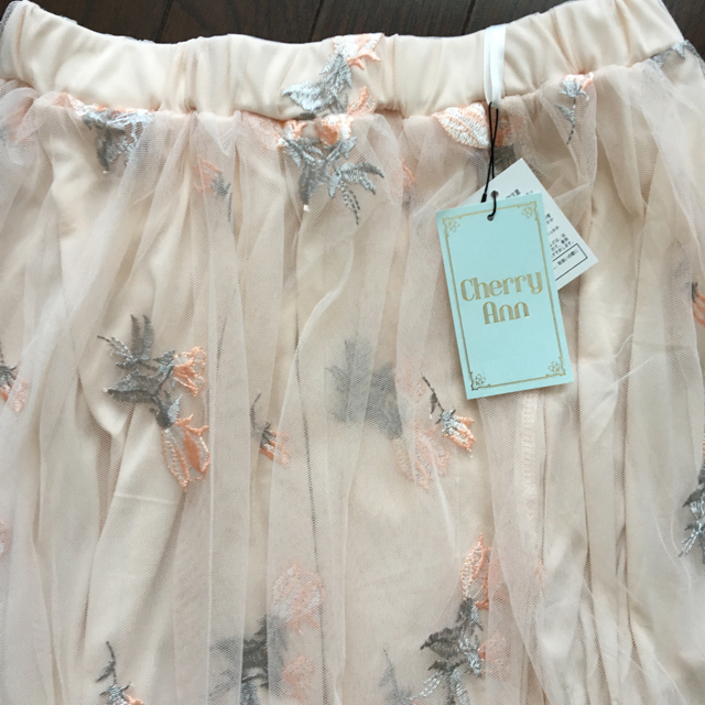 cherry Ann(チェリーアン)のCherry Ann フラワーチュールスカート💓 レディースのスカート(ひざ丈スカート)の商品写真
