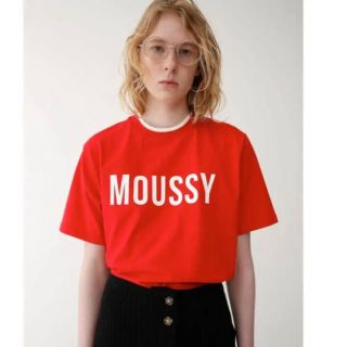 マウジー(moussy)の今期完売品！美品！マウジー ロゴTシャツ(Tシャツ(半袖/袖なし))