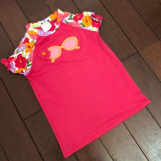 ジンボリー(GYMBOREE)の★ラッシュガード★水着 8歳 ジンボリー 花柄 ハワイ購入(水着)