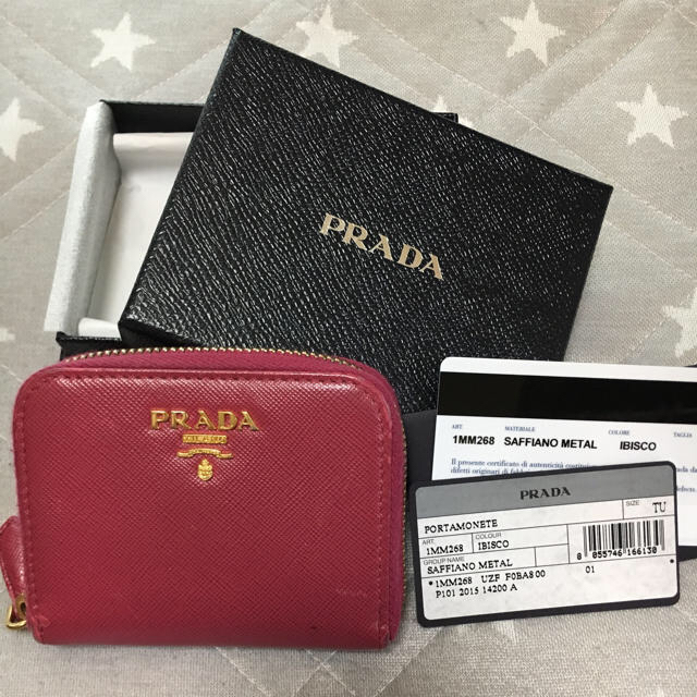 PRADA(プラダ)のPRADA コインケース IBISCO  レディースのファッション小物(コインケース)の商品写真