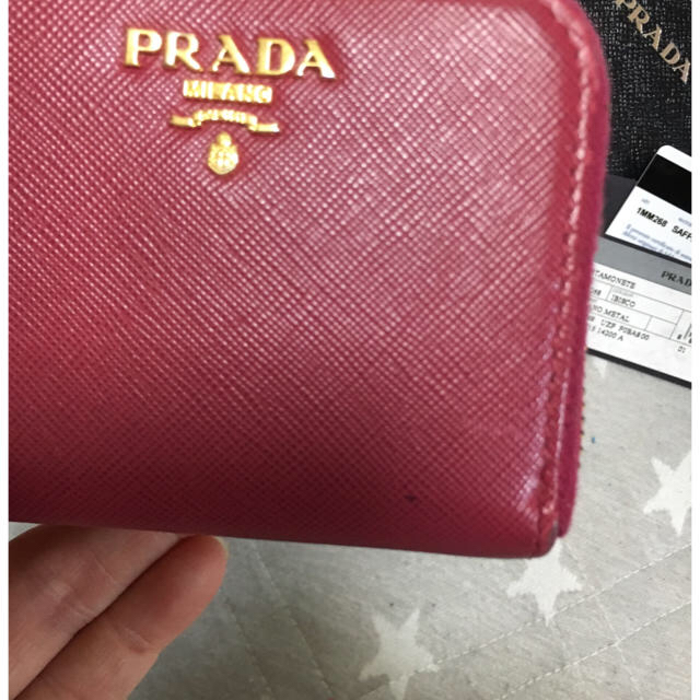 PRADA(プラダ)のPRADA コインケース IBISCO  レディースのファッション小物(コインケース)の商品写真