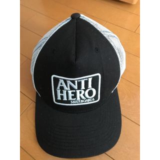 アンチヒーロー(ANTIHERO)のANTI HERO メッシュキャップ ブラック(キャップ)