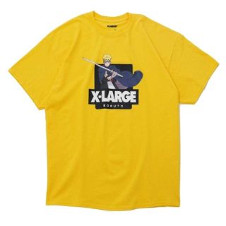 エクストララージ(XLARGE)のxlarge naruto ナルト tee yellow M(Tシャツ/カットソー(半袖/袖なし))