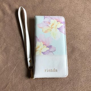 リエンダ(rienda)のまい様専用 rienda iphone7 iphone8 フラワー 手帳型 (iPhoneケース)