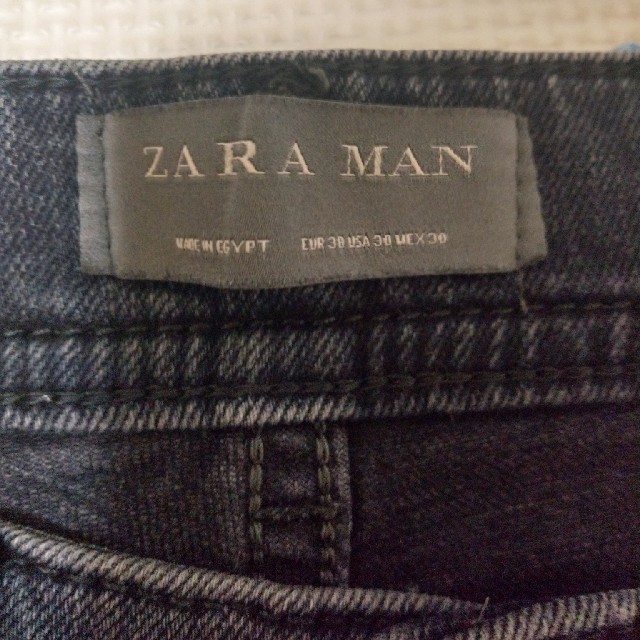 ZARA(ザラ)のザラ　ダメージスキニーデニム メンズのパンツ(デニム/ジーンズ)の商品写真