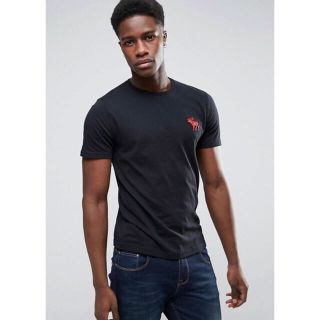 アバクロンビーアンドフィッチ(Abercrombie&Fitch)の【Abercrombie & Fitch（アバクロ）】半袖 ロゴ Tシャツ(Tシャツ/カットソー(半袖/袖なし))