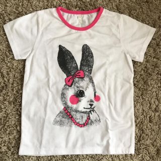 うさぎのTシャツ 130センチ(Tシャツ/カットソー)