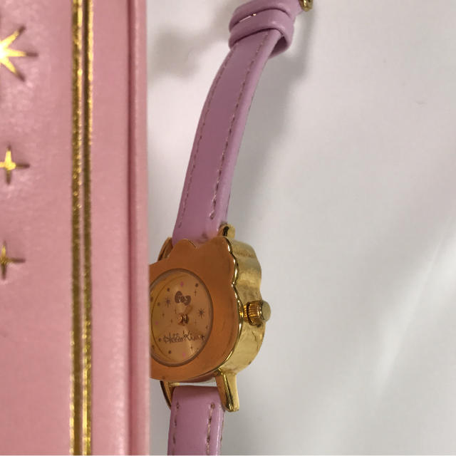 ハローキティ(ハローキティ)の本日限定 Hello Kitty ハローキティ ラインストーンキラキラ 腕時計 レディースのファッション小物(腕時計)の商品写真