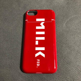 ミルクフェド(MILKFED.)のMILK FED.  スマホケース(iPhoneケース)