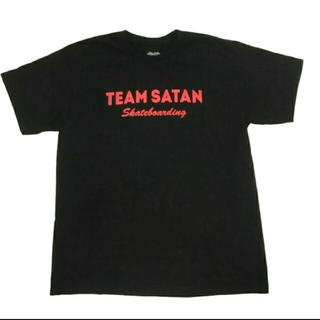 TEAM SATAN SKATE TEAM MR.サタンTシャツ 666