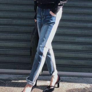 アメリヴィンテージ(Ameri VINTAGE)のDENIM DOCKING SWEAT PANTS size26(デニム/ジーンズ)