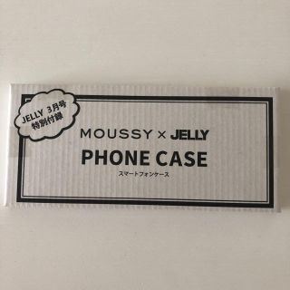 マウジー(moussy)のmoussy × JELLY スマホケース 未開封(モバイルケース/カバー)