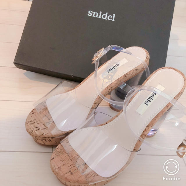 snidel プラットフォームサンダル