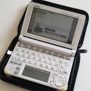 カシオ(CASIO)の■CASIOカラー電子辞書　ケース付(その他)