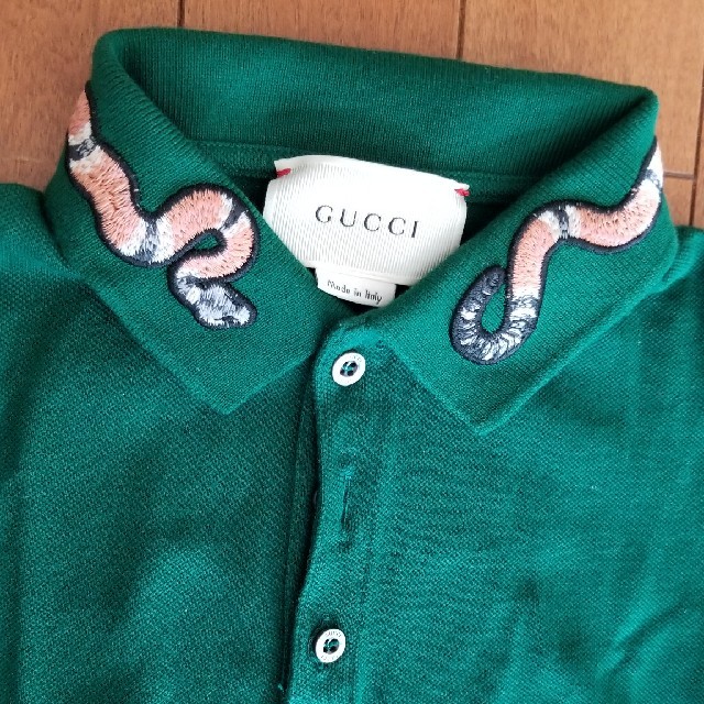 Gucci(グッチ)のGUCCIチルドレン　ポロシャツ　6A キッズ/ベビー/マタニティのキッズ服男の子用(90cm~)(Tシャツ/カットソー)の商品写真