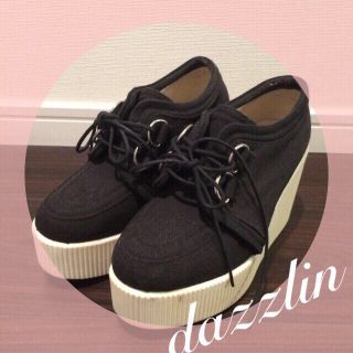 ダズリン(dazzlin)のdazzlin♡厚底キャンバススニーカー(スニーカー)