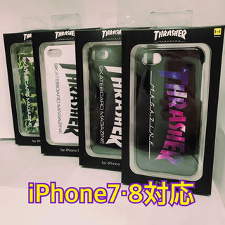 新品 THRASHER iPhone7  iPhone8 ケース スラッシャー (iPhoneケース)