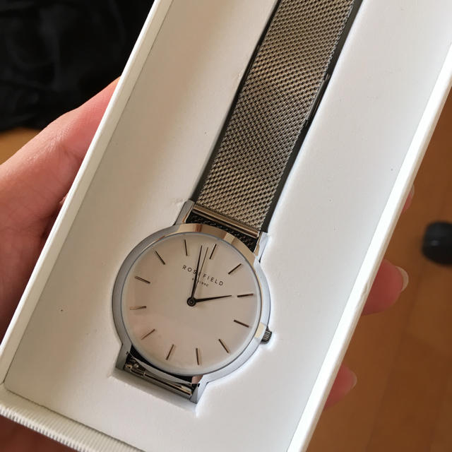シルバー腕時計 レディースのファッション小物(腕時計)の商品写真