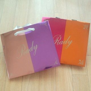 レディー(Rady)のRadyショッパー2枚set(ショップ袋)