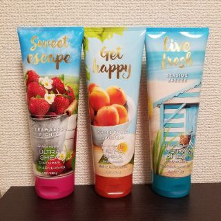 バスアンドボディーワークス(Bath & Body Works)のボディクリーム3本セット(ボディクリーム)