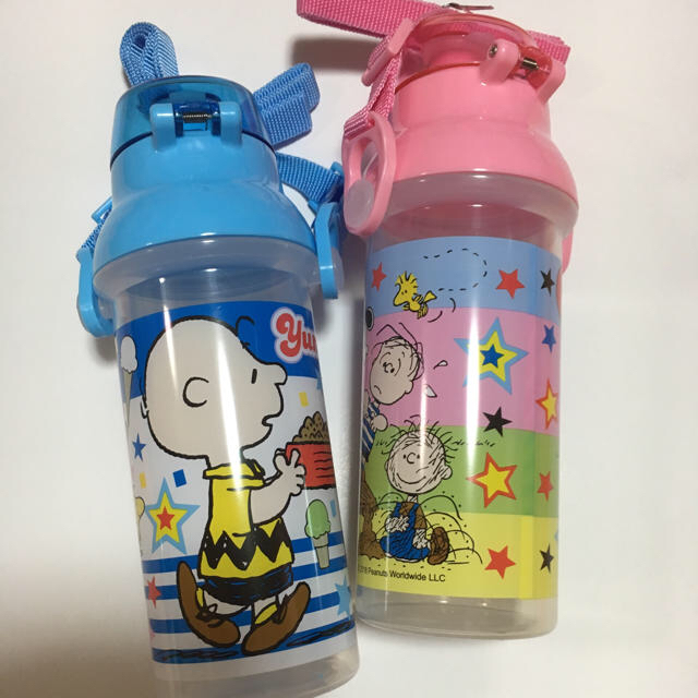 SNOOPY(スヌーピー)の新品☆ワンタッチ直飲みボトル☆ キッズ/ベビー/マタニティの授乳/お食事用品(水筒)の商品写真